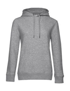 Sweatshirt personnalisable | Queen Hooded Heather Grey