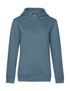 Sweatshirt personnalisable | Queen Hooded Nordic blue