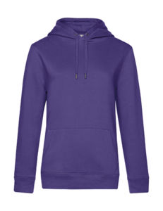 Sweatshirt personnalisable | Queen Hooded Radiant Purple
