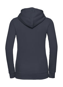 Sweatshirt publicitaire femme manches longues avec capuche | Fray Bentos French Navy