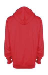 Sweatshirt personnalisé manches longues avec capuche | Tagless Hoodie Fire Red