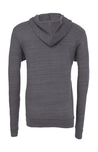 Sweatshirt publicitaire unisexe manches longues avec capuche | Eta Dark Grey Marble Fleece