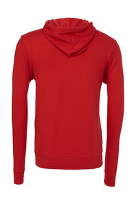 Sweatshirt publicitaire unisexe manches longues avec capuche | Eta Red
