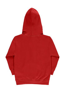 Sweatshirt personnalisé enfant manches longues avec capuche | Heywood Red