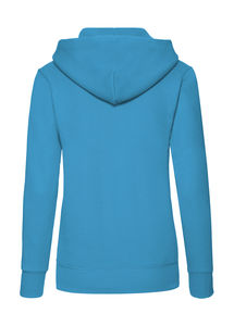 Sweatshirt publicitaire femme manches longues avec capuche | Ladies Classic Hooded Sweat Azure Blue