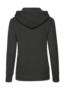 Sweatshirt publicitaire femme manches longues avec capuche | Ladies Classic Hooded Sweat Black