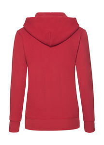 Sweatshirt publicitaire femme manches longues avec capuche | Ladies Classic Hooded Sweat Red