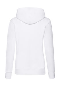 Sweatshirt publicitaire femme manches longues avec capuche | Ladies Classic Hooded Sweat White
