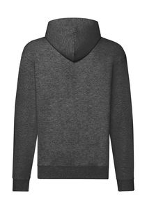 Sweat-shirt homme zippé à capuche personnalisé | Classic Hooded Sweat Jacket Dark Heather Grey