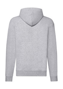 Sweat-shirt homme zippé à capuche personnalisé | Classic Hooded Sweat Jacket Heather Grey