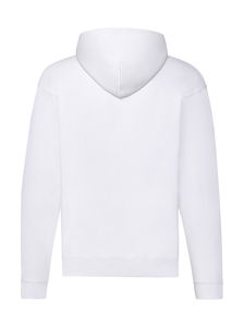 Sweat-shirt homme zippé à capuche personnalisé | Classic Hooded Sweat Jacket White