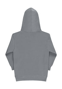 Sweatshirt publicitaire enfants manches longues avec capuche | Ringway Grey