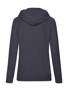 Sweatshirt personnalisé femme manches longues avec capuche | Ladies Lightweight Hooded Sweat Deep Navy