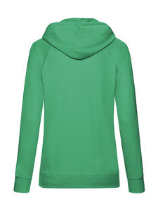 Sweatshirt personnalisé femme manches longues avec capuche | Ladies Lightweight Hooded Sweat Kelly Green
