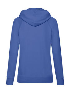 Sweatshirt personnalisé femme manches longues avec capuche | Ladies Lightweight Hooded Sweat Royal