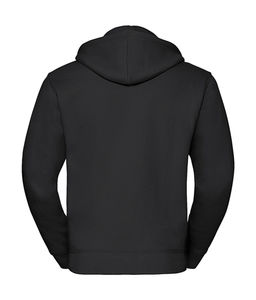 Sweat-shirt zippé capuche publicitaire | Pulaski Black