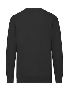 Sweatshirt publicitaire homme manches longues | Lightweight Set-In Sweat Black