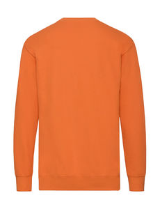 Sweatshirt publicitaire homme manches longues | Lightweight Set-In Sweat Orange