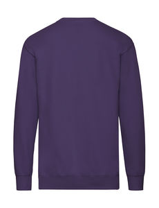Sweatshirt publicitaire homme manches longues | Lightweight Set-In Sweat Purple