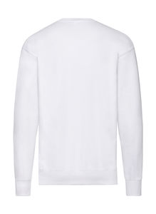 Sweatshirt publicitaire homme manches longues | Lightweight Set-In Sweat White