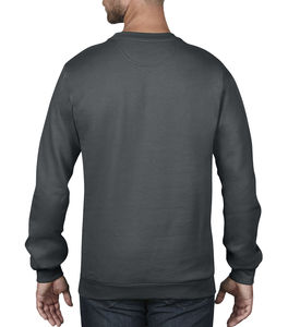 Sweatshirt personnalisé homme manches longues | Adult Fashion Crewneck Sweat Charcoal