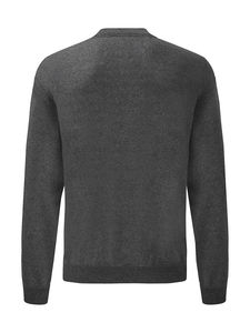 Sweatshirt personnalisé manches longues | Classic Set In Sweat Dark Heather Grey