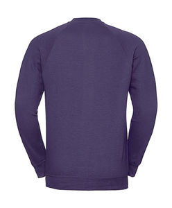 Sweatshirt publicitaire unisexe manches longues raglan | Öland Purple