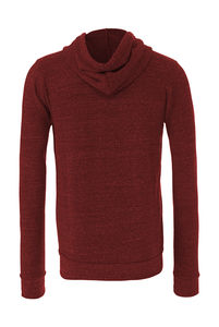 Sweatshirt publicitaire unisexe manches longues avec capuche | Phecda Cardinal Triblend