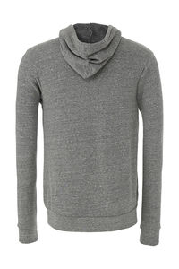 Sweatshirt publicitaire unisexe manches longues avec capuche | Phecda Grey Triblend