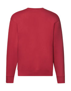 Sweatshirt personnalisé manches longues | Premium Set In Sweat Red