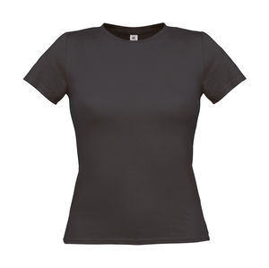 T-shirt publicitaire femme petites manches | Women-Only Used Black