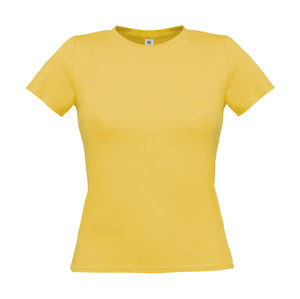 T-shirt publicitaire femme petites manches | Women-Only Used Yellow