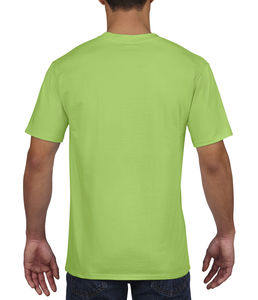 T-shirt homme col rond premium personnalisé | Hampstead Lime