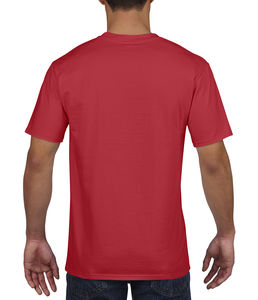 T-shirt homme col rond premium personnalisé | Hampstead Red