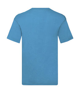 T-shirt col v original-t personnalisé | Original V-Neck T Azure Blue