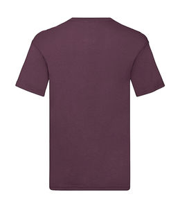 T-shirt col v original-t personnalisé | Original V-Neck T Burgundy