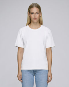 T-shirt épais femme | Stella Fringes White