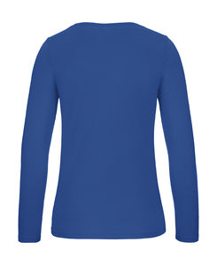 T-shirt manches longues femme personnalisé | #E150 LSL  women Royal Blue