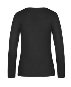 T-shirt manches longues femme publicitaire | #E190 LSL  women Black
