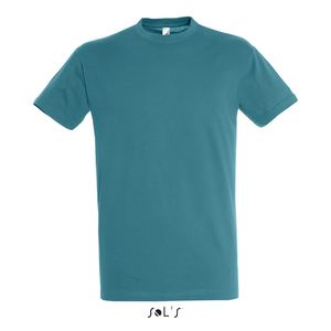 Tee-shirt personnalisé unisexe col rond | Regent Bleu canard