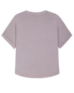 T-shirt publicitaire | STELLA COLLIDER VINTAGE G. Dyed Aged Lilac Petal
