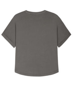 T-shirt publicitaire | STELLA COLLIDER VINTAGE G. Dyed Mid Anthracite