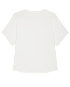 T-shirt publicitaire | STELLA COLLIDER VINTAGE Garment Dyed White