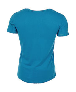 T-shirt publicitaire homme manches courtes col en v | Ben V-neck Hawaii Blue