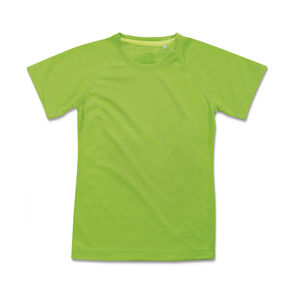 T-shirt publicitaire enfant manches courtes | Active 140 Raglan Kids Kiwi Green