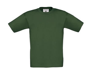 T-shirt publicitaire enfants manches courtes | Exact 150 kids Bottle Green