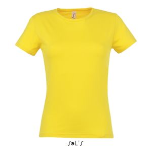 Tee-shirt publicitaire femme | Miss Jaune