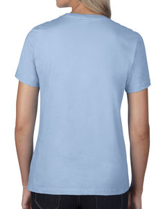 T-shirt femme col rond premium publicitaire | Lachute Light Blue
