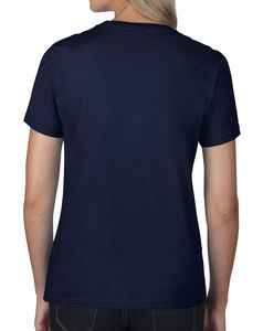 T-shirt femme col rond premium publicitaire | Lachute Navy