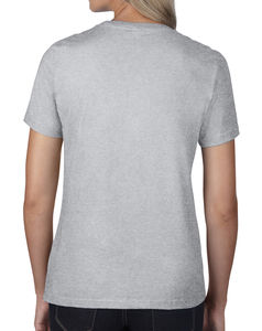 T-shirt femme col rond premium publicitaire | Lachute Sport Grey